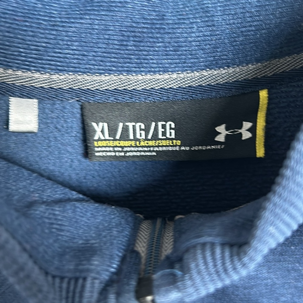 Mens under armor notre dame quarter zip - Picture 2 of 3